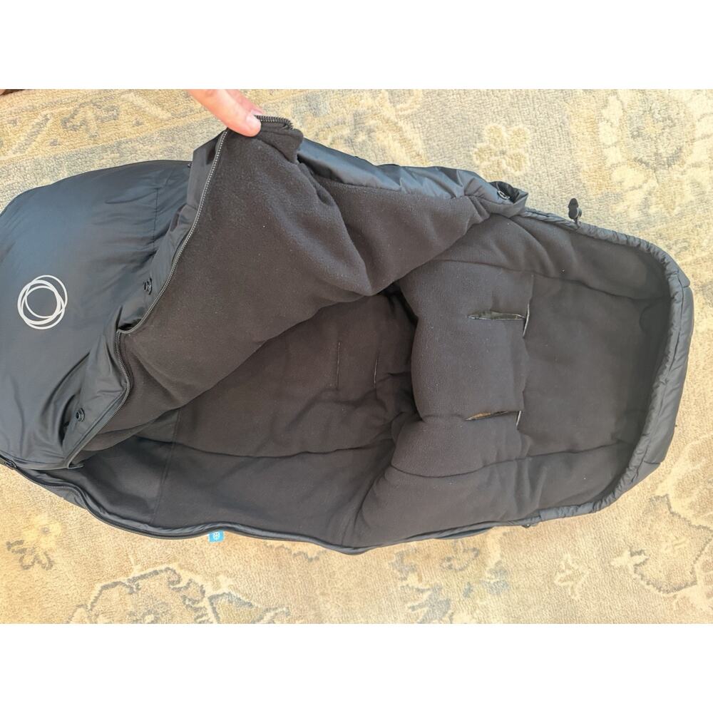 Bugaboo Thermometer Performance Footmuff Heritage Black NEW $250 - Picture 12 of 16